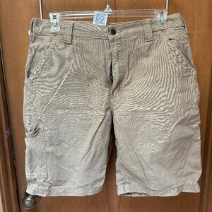 Carhartt Men's Original Fit Khaki Shorts Size 36